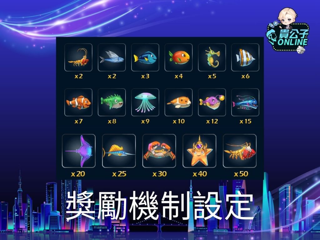 捕魚機遊戲 貴公子Online 捕魚機攻略