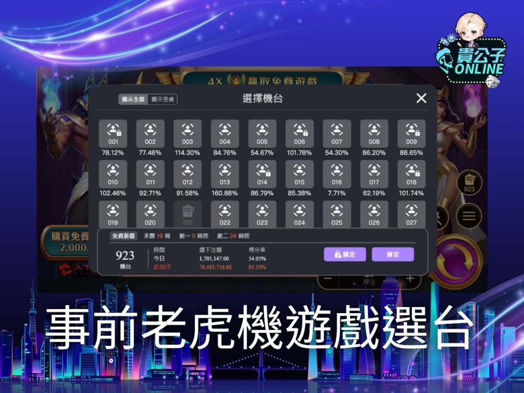 老虎機遊戲 老虎機試玩 貴公子娛樂城