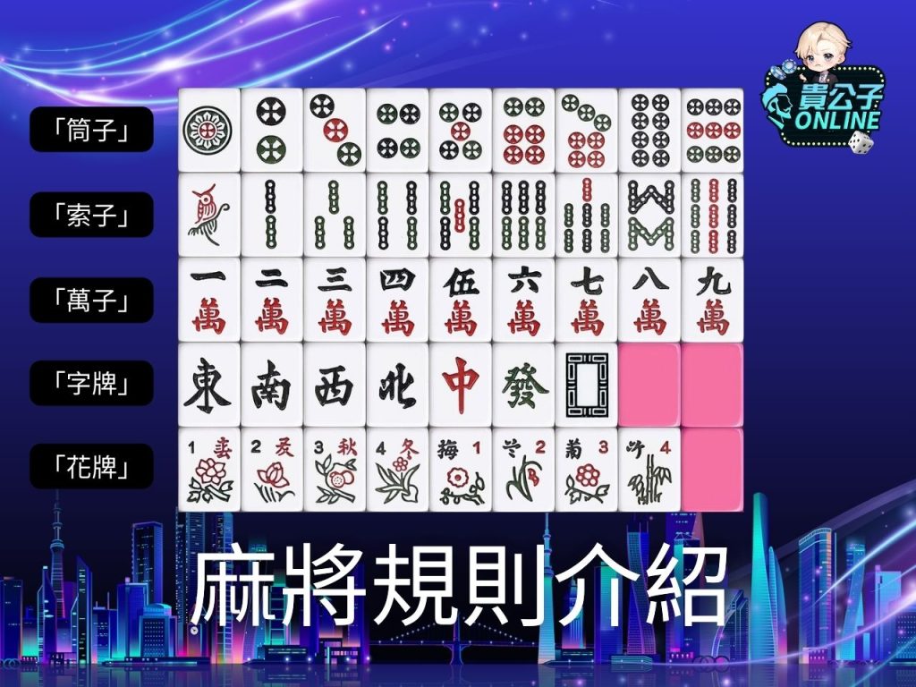 麻將規則 麻將算台 免費麻將遊戲