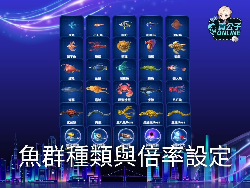 SPLUS富貴捕魚 捕魚機遊戲 貴公子Online