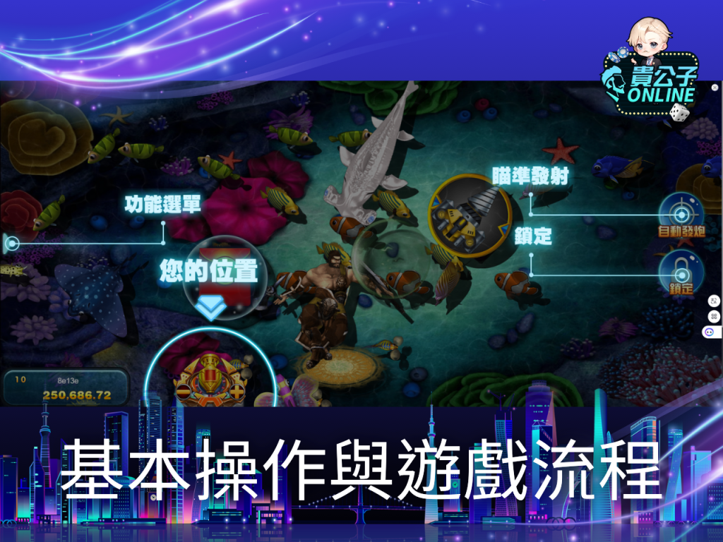 TAG李逵劈魚 捕魚機遊戲 貴公子Online