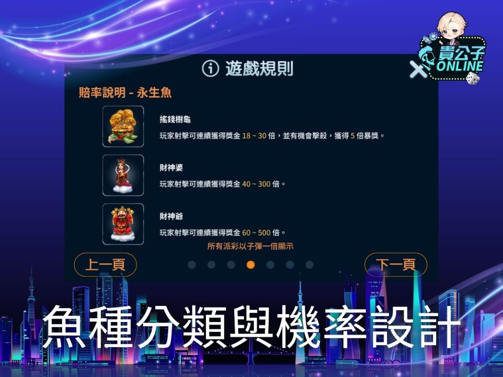 TAG王炸捕魚 捕魚機遊戲 貴公子Online